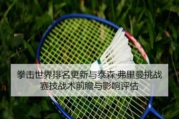 拳击世界排名更新与泰森·弗里曼挑战赛技战术前瞻与影响评估