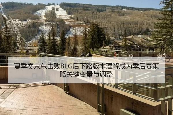 夏季赛京东击败BLG后下路版本理解成为季后赛策略关键变量与调整